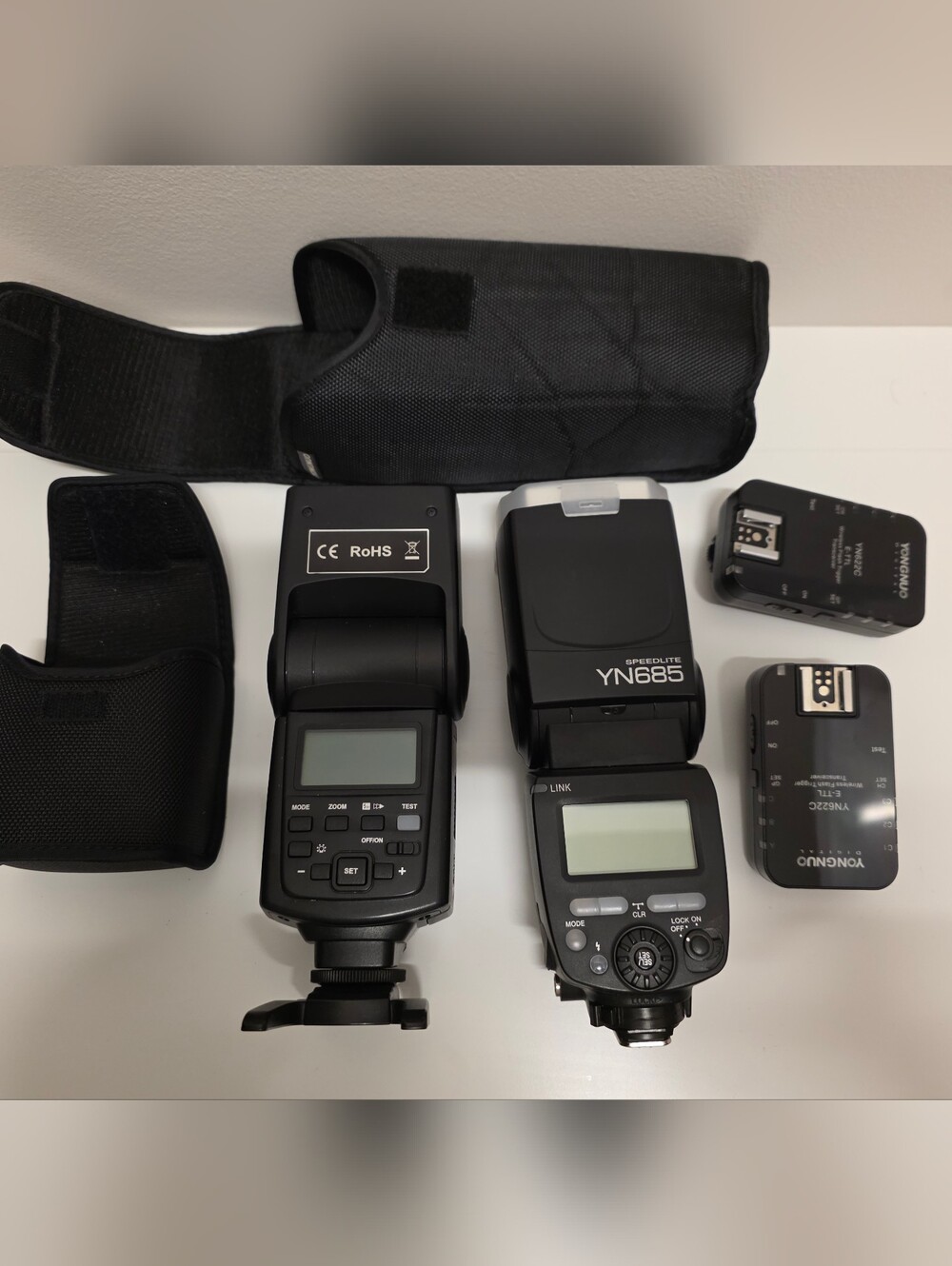 Wireless Flash (2)for Canon Speed lite with (2) Transceivers